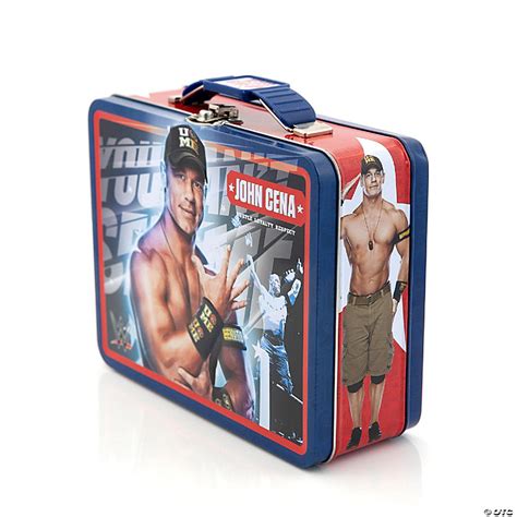 john cena metal lunch box|wwe wrestler lunch box.